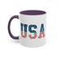 4th of July Mug - USA American Flag