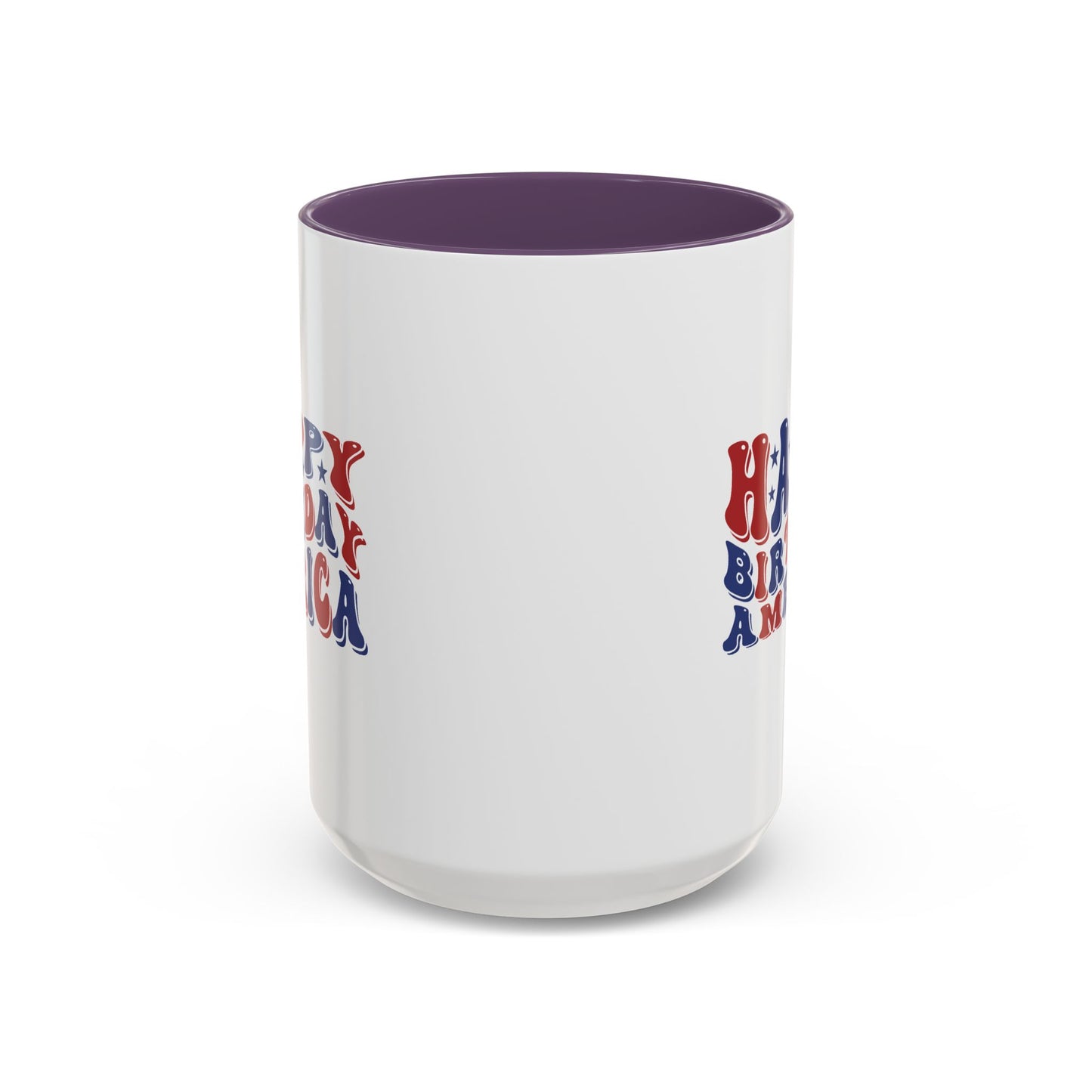 4th of July Mug - Happy Birthday America Retro
