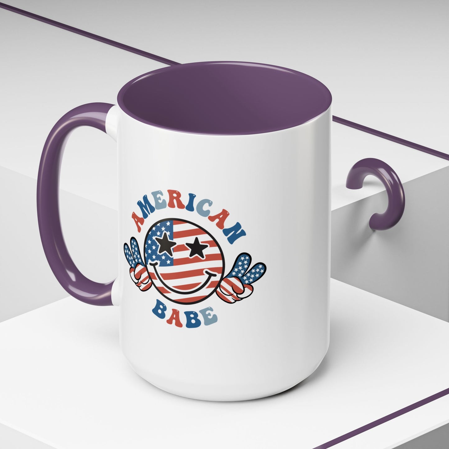 4th of July Mug - American Babe
