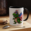 4th of July Mug - T Rex Dinosaur USA Flag