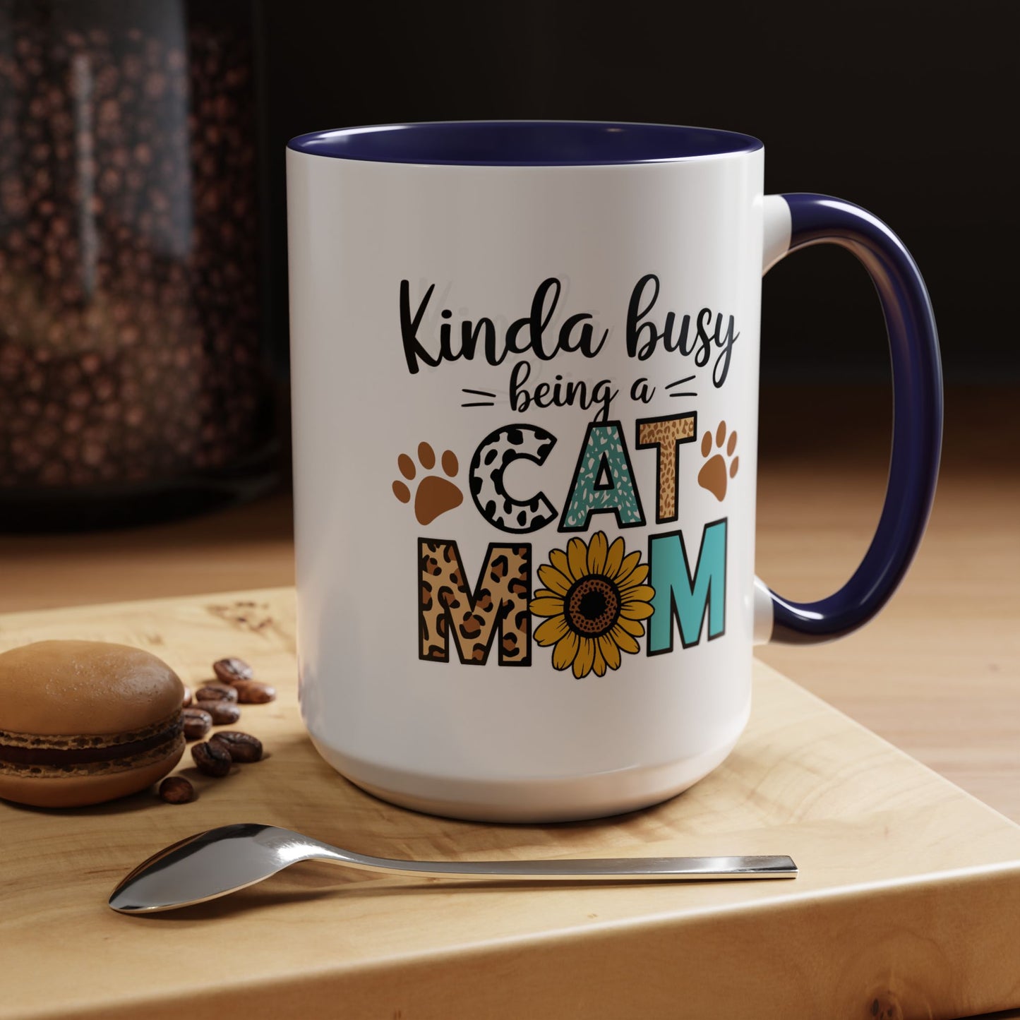 Animal Mug - Kinda Busy Being a Cat Mom