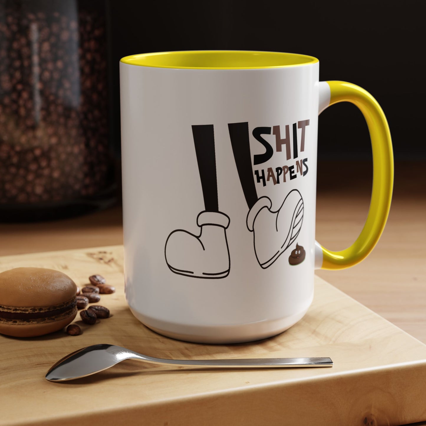 Humor Mug - Shit Happens