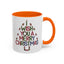 Christmas Mug - I Wish You a Merry Christmas Present Treee