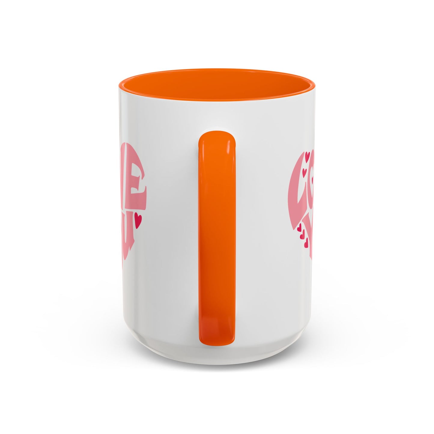 Valentine's Day Mug - Love You Heart Lettering