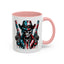 4th of July Mug - Skeleton with American Flag