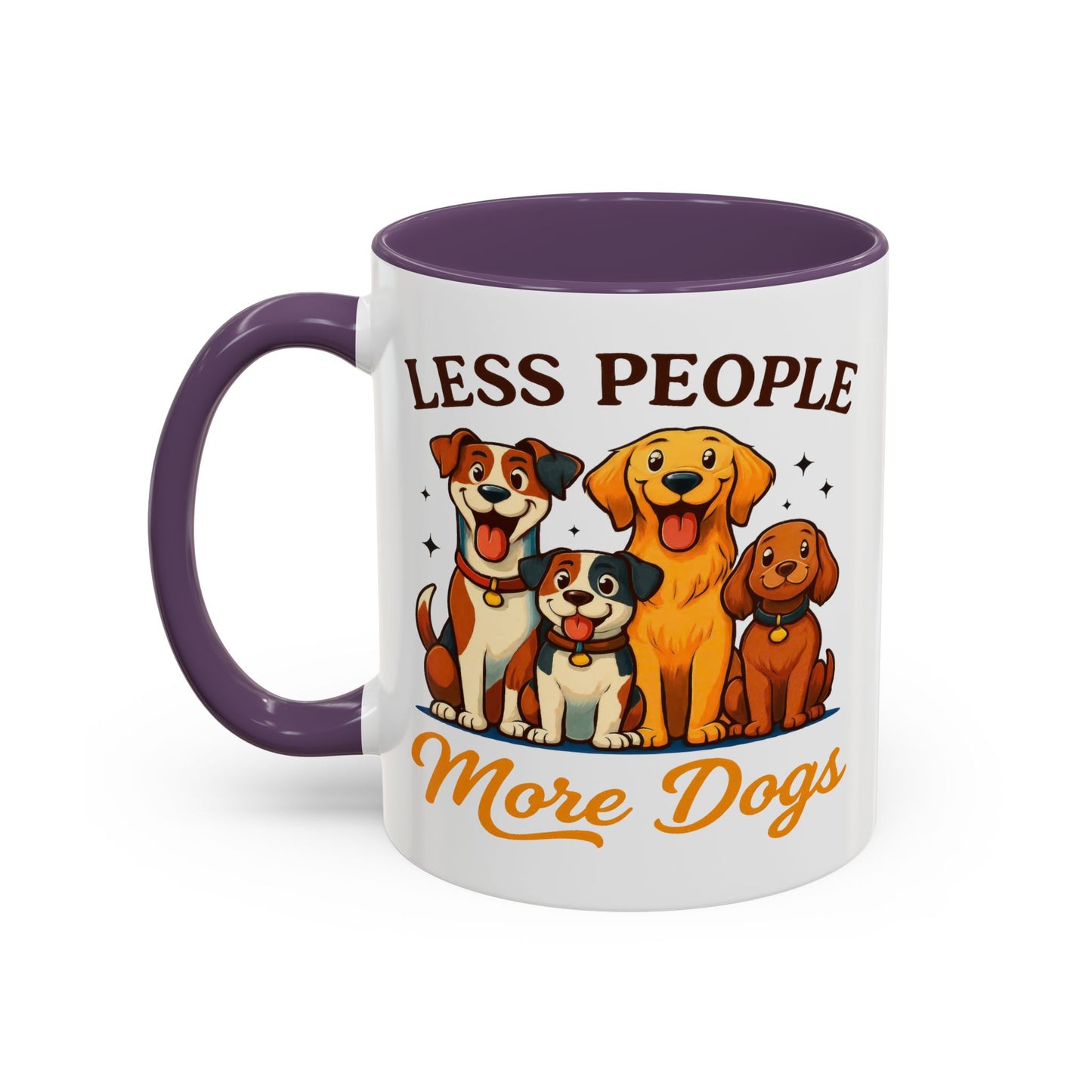 Animal Mug - Less People More Dogs