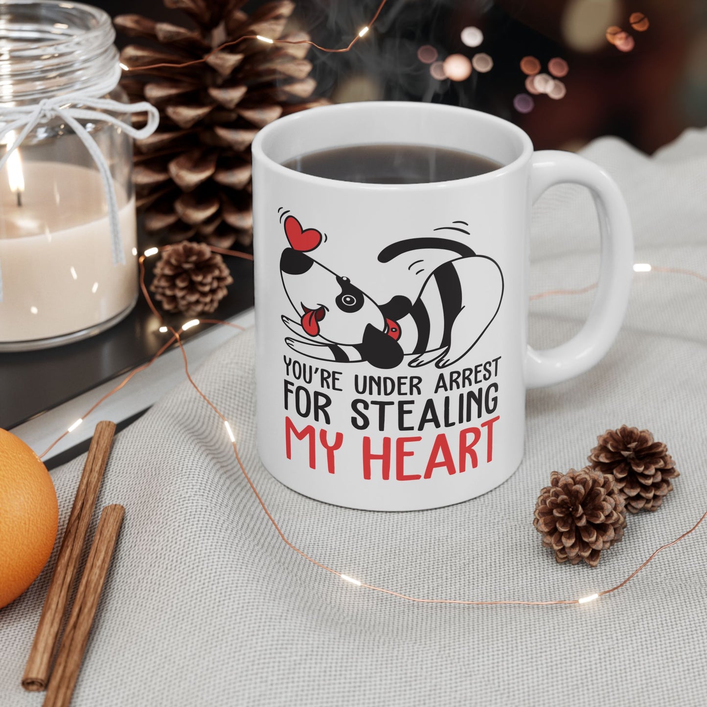 Anniversary Mug - You're Under Arrest