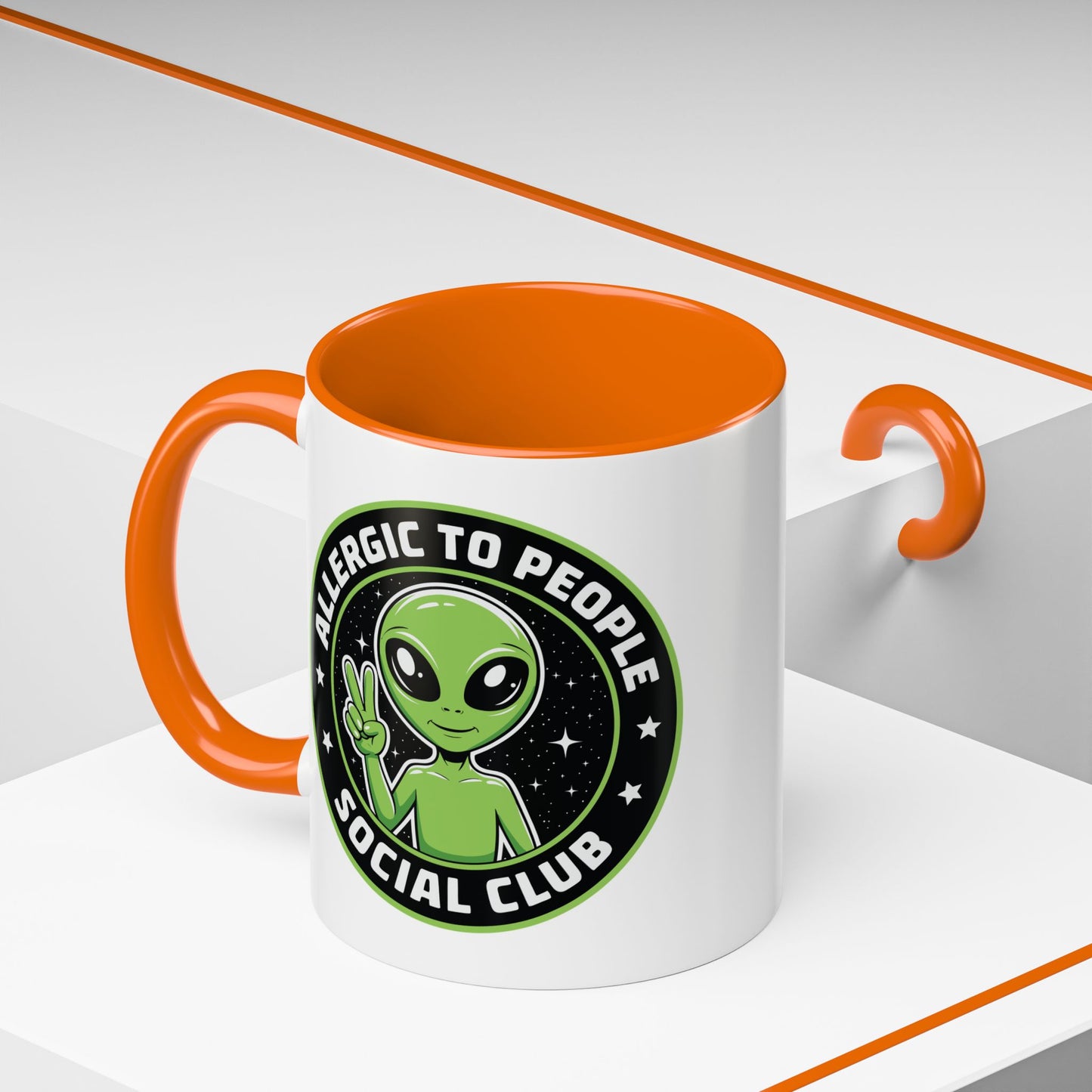 Alien Mug - Allergic To People
