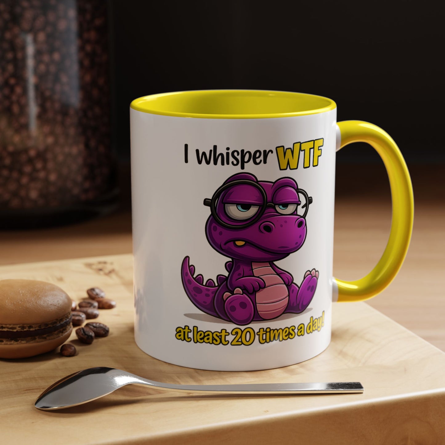 Humor Mug - I Whisper WTF