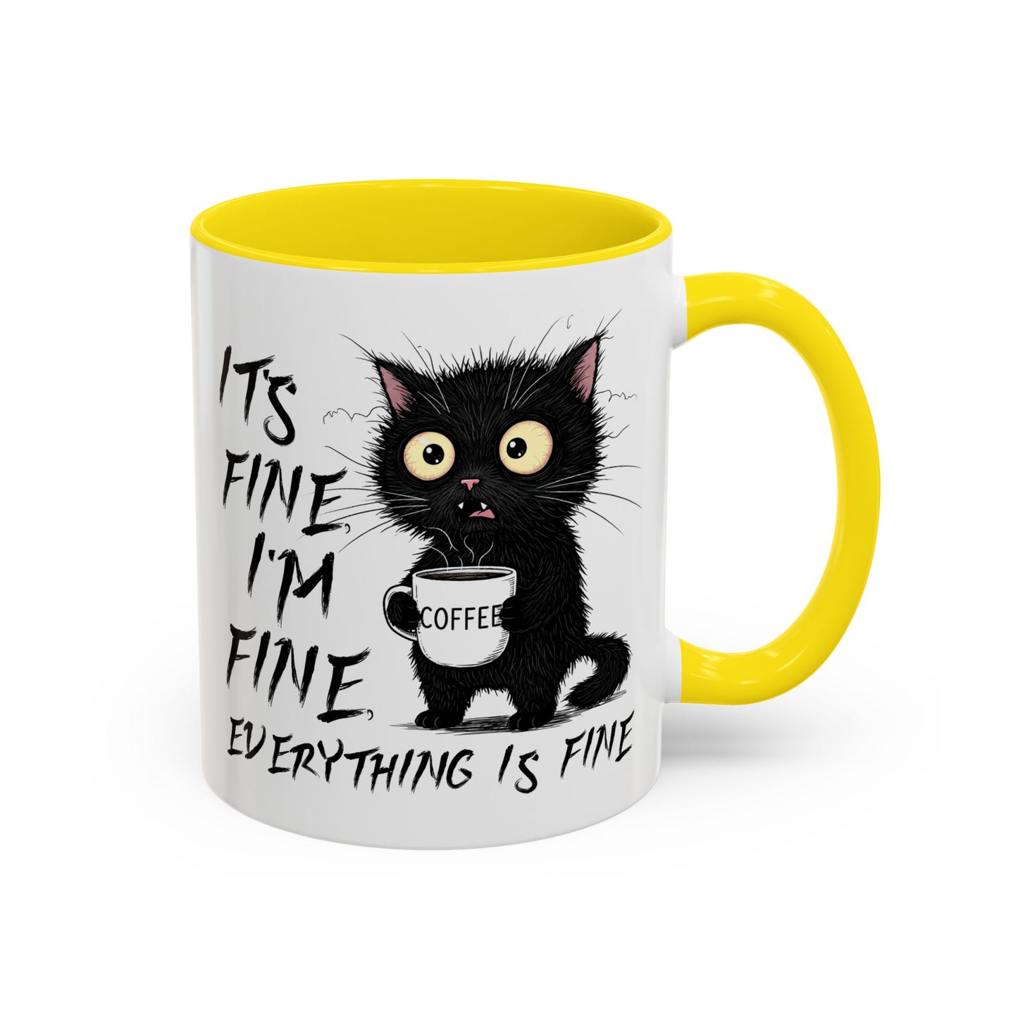 Animal Mug - It's Fine I'm Fine Everything is Fine