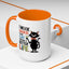Humor Mug - I Work Hard So My Cat