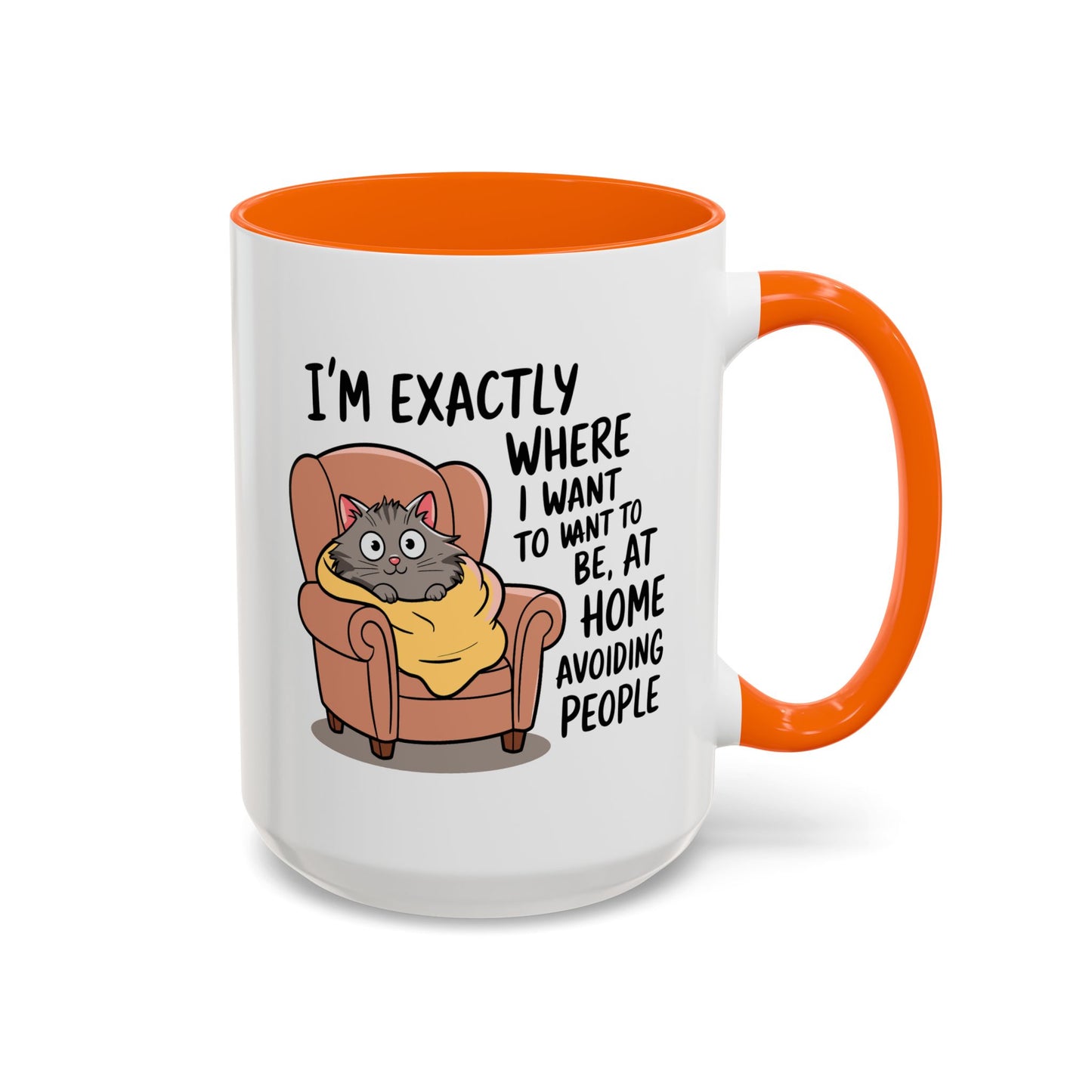 Animal Mug - I'm Exactly Where I Want To Be