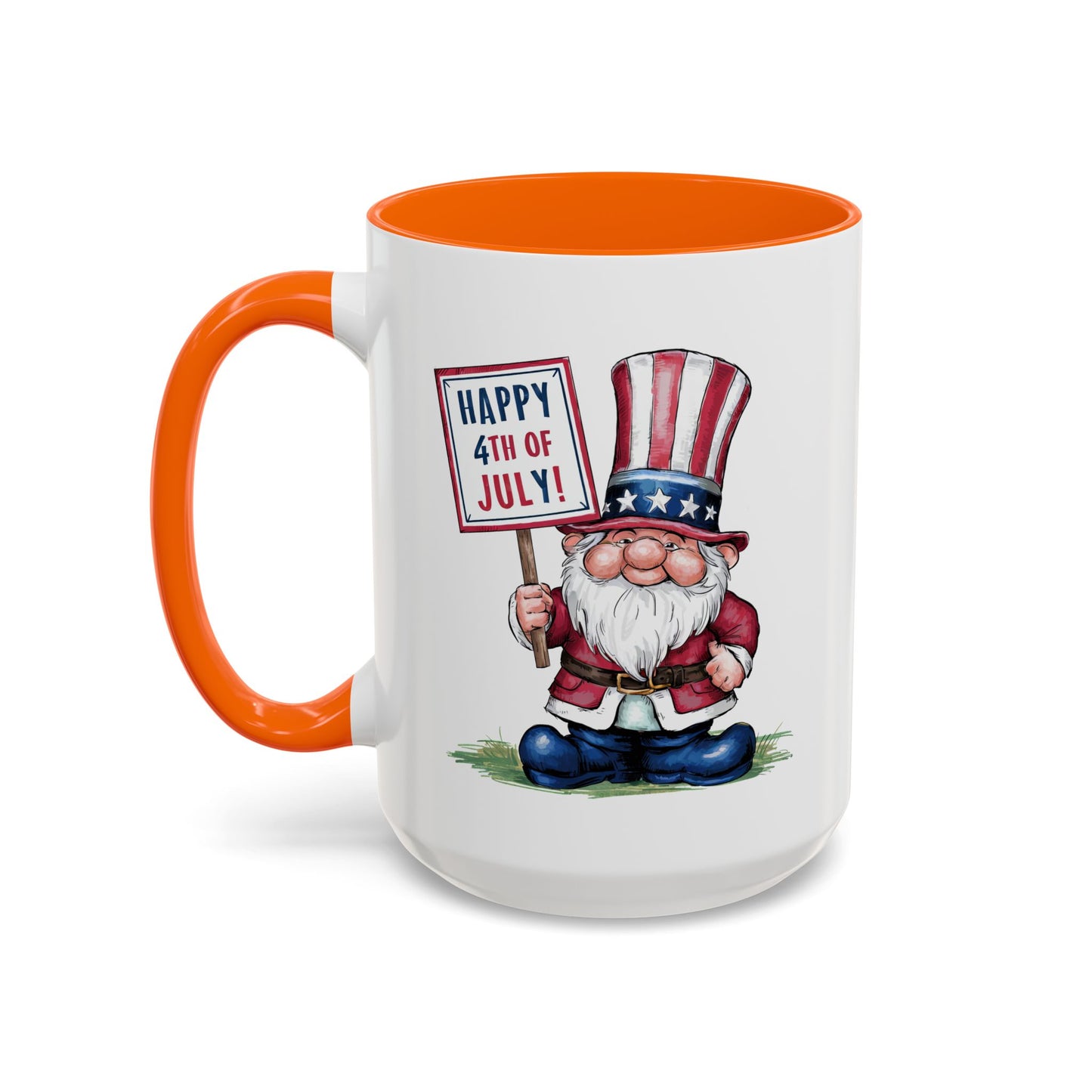 4th of July Mug - American Gnome 8