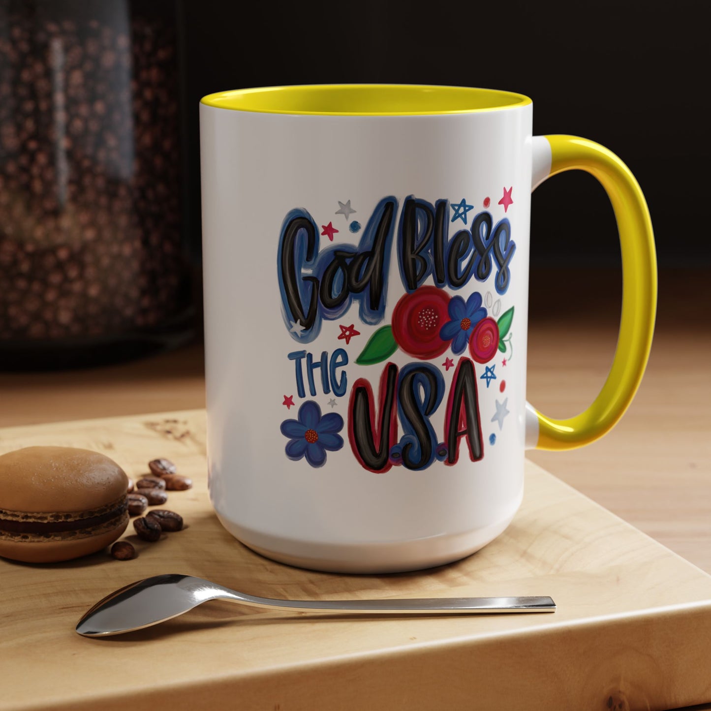 Religious Mug - God Bless Graffiti