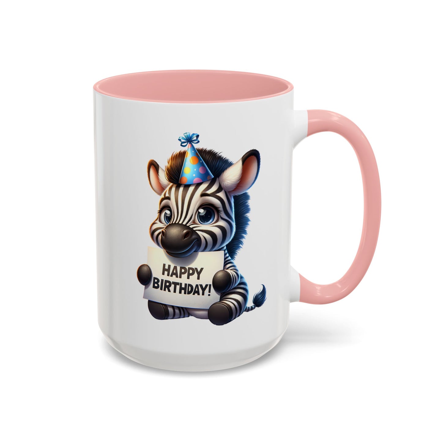 Birthday Mug - Zebra Clipart