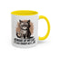 Humor Mug - Beware of My Cat