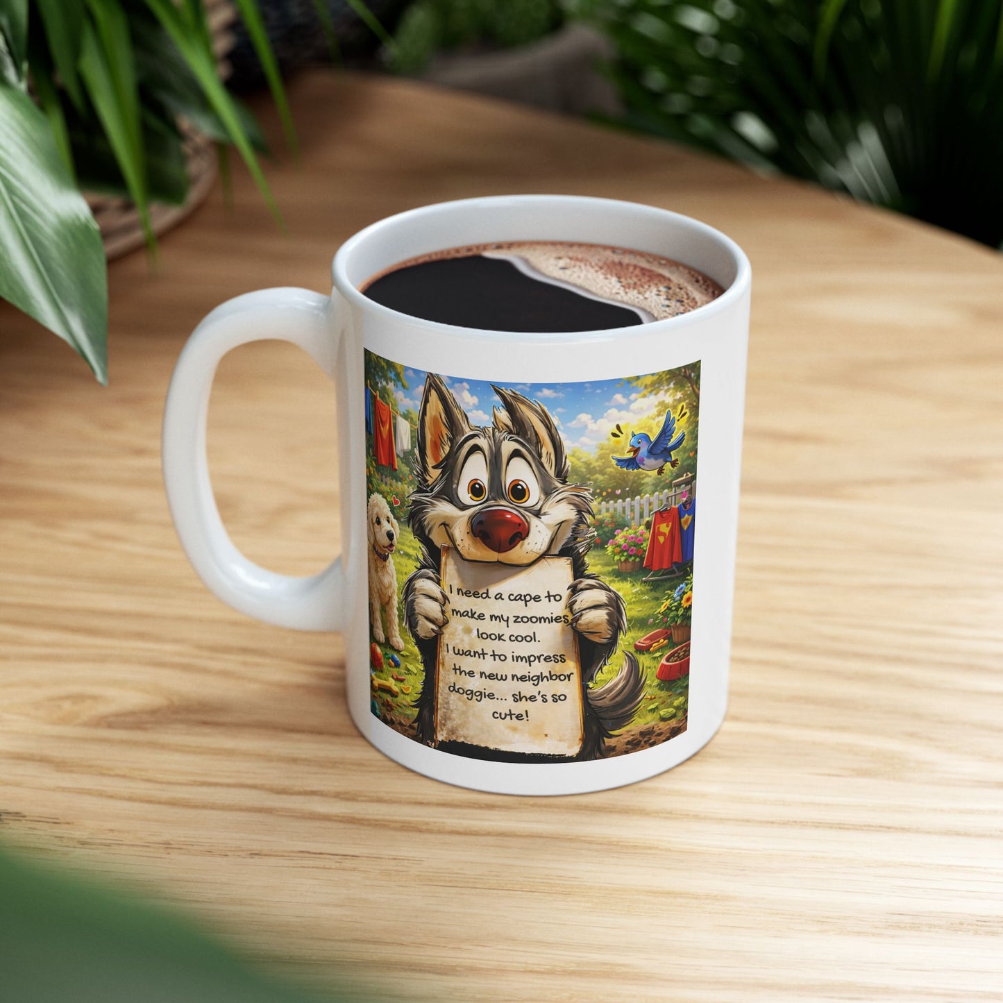 Animal Mug - I Need A Cape