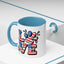 4th of July Mug - Animal Love USA Flag