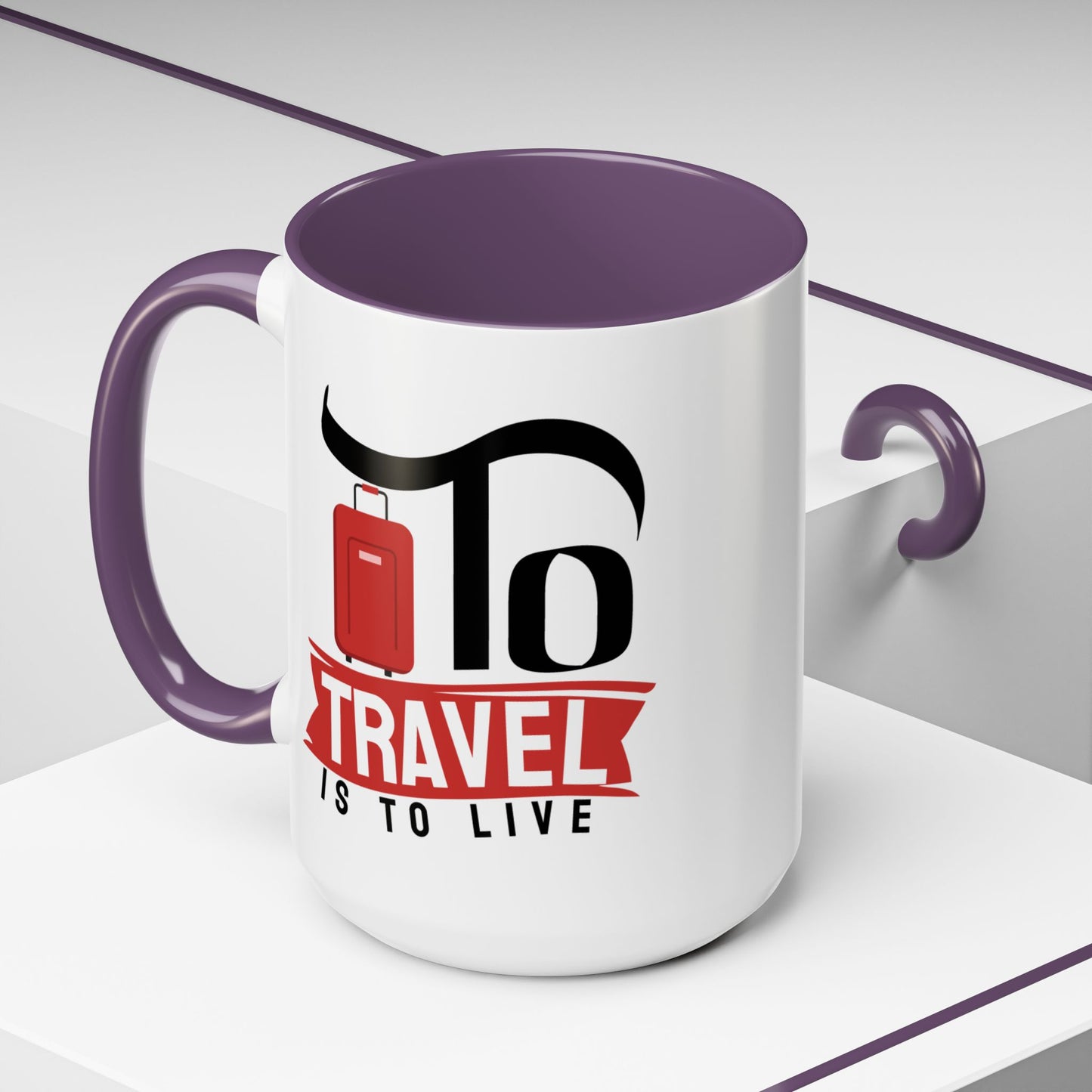 Adventure Mug - To Travel Is To Live