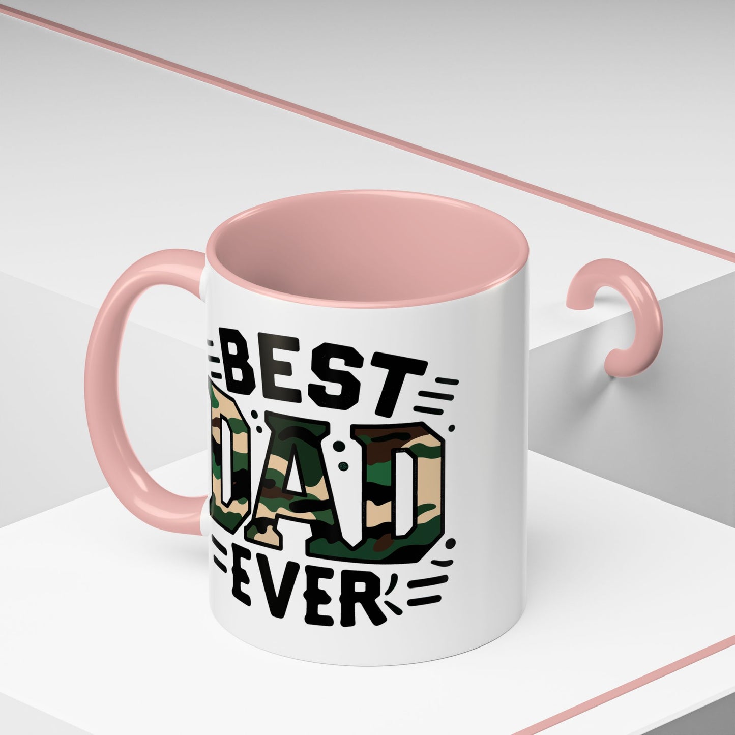 Father's Day Mug - Best Dad Ever Cammo