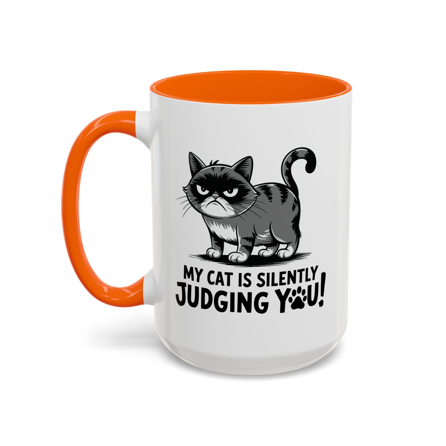Humor Mug - My Cat is Silently Judging You