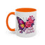 Birthday Mug - Butterfly Flowers
