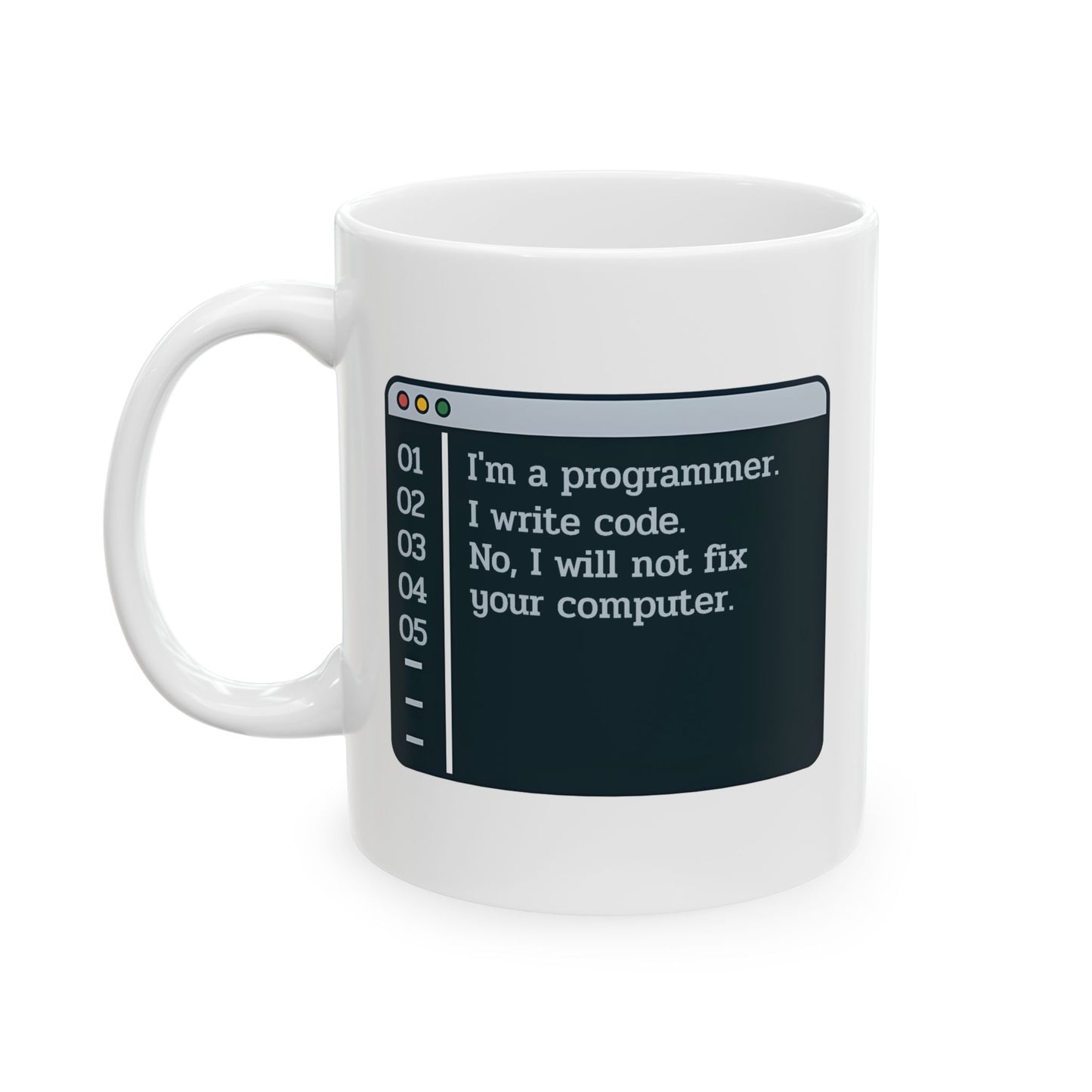 Office Mug - I Am a Programmer