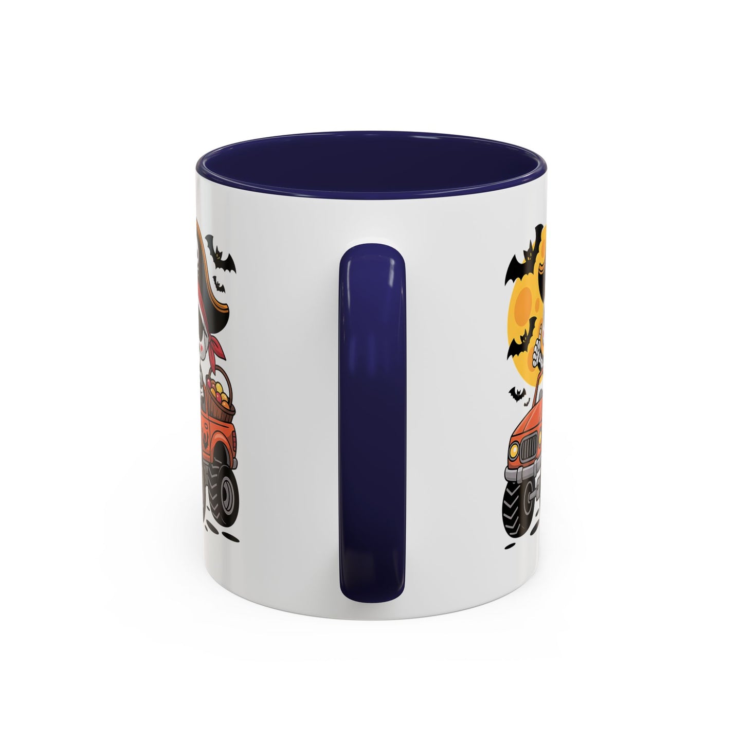 Halloween Mug - Driving Skeleton Pirate