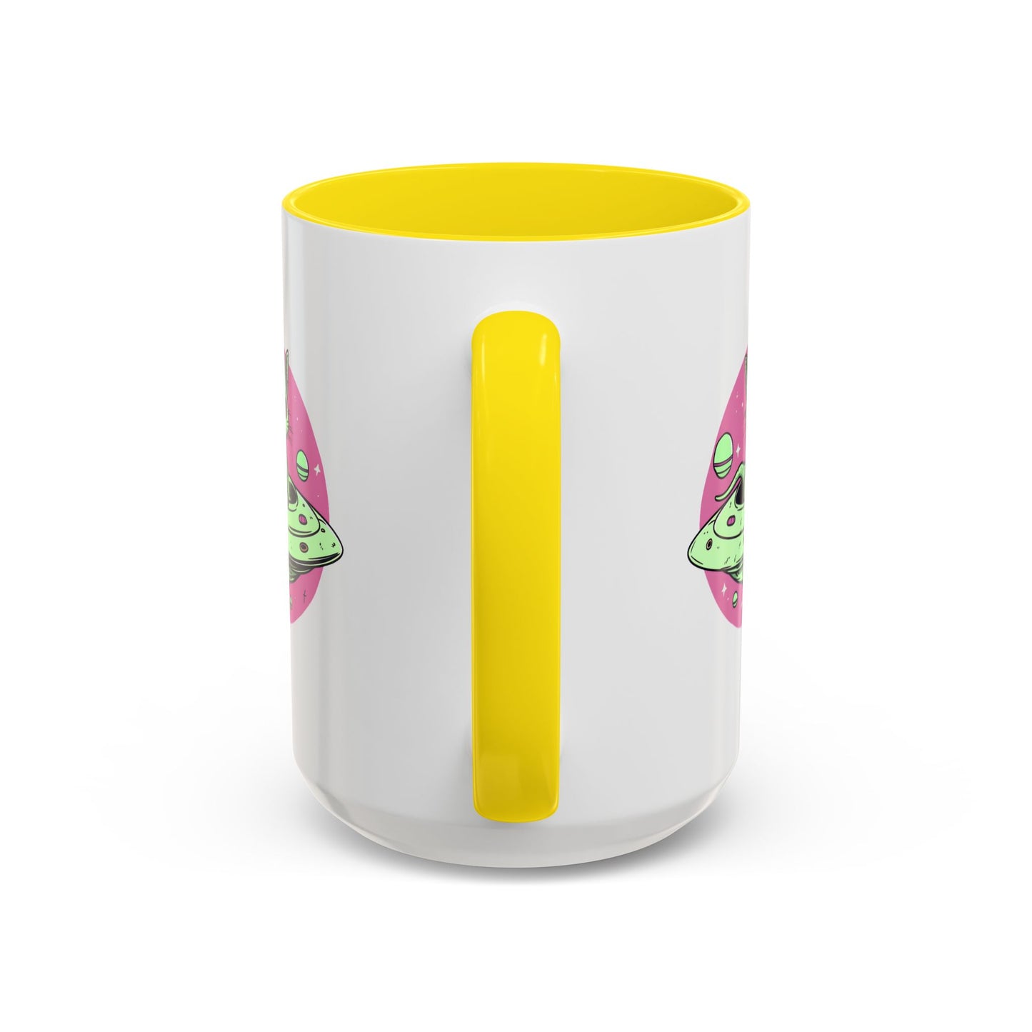 Alien Mug - Flying Saucer Cat