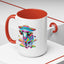 Alien Mug - Multicoloured Cow