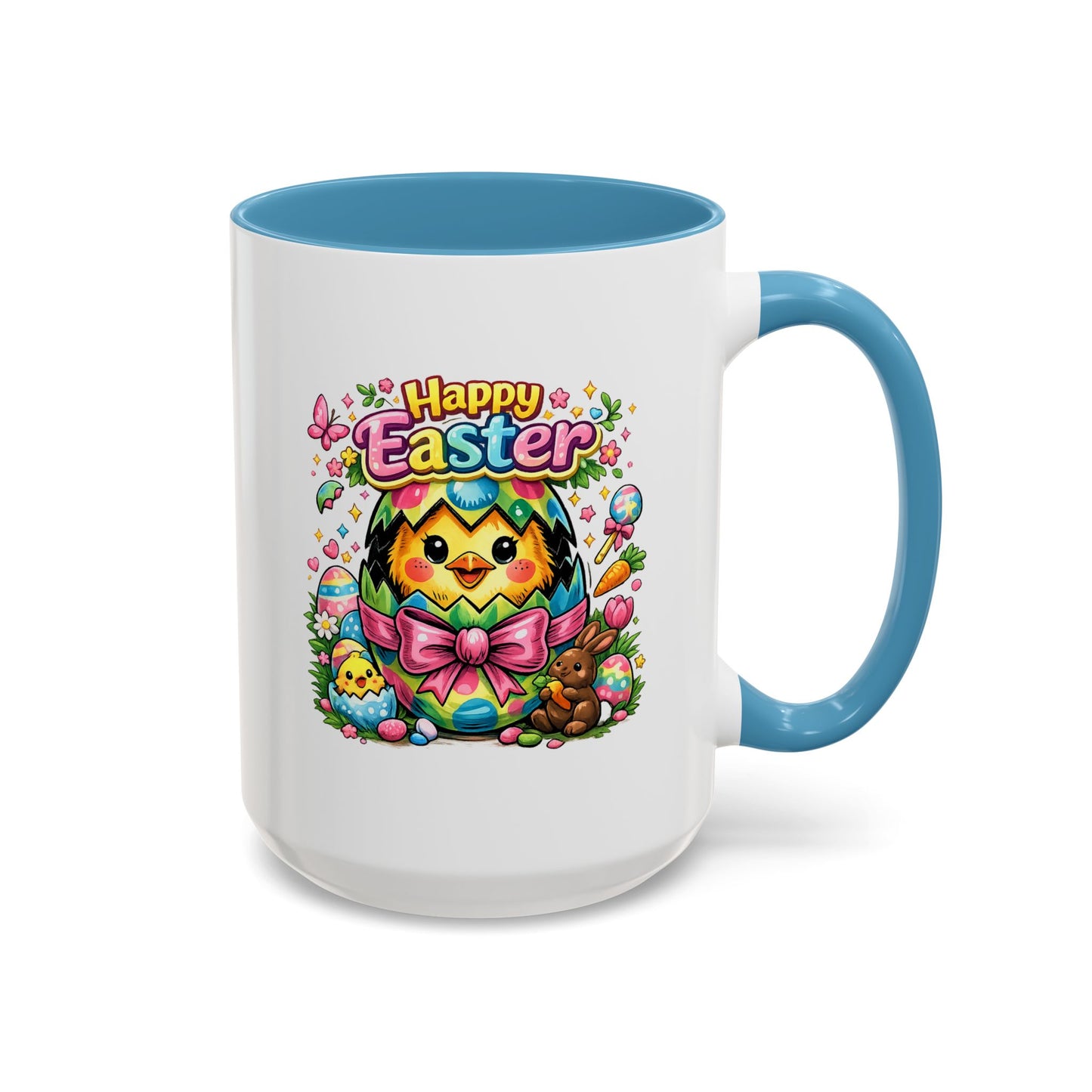 Easter Mug - Happy Easter Chics & Bunny