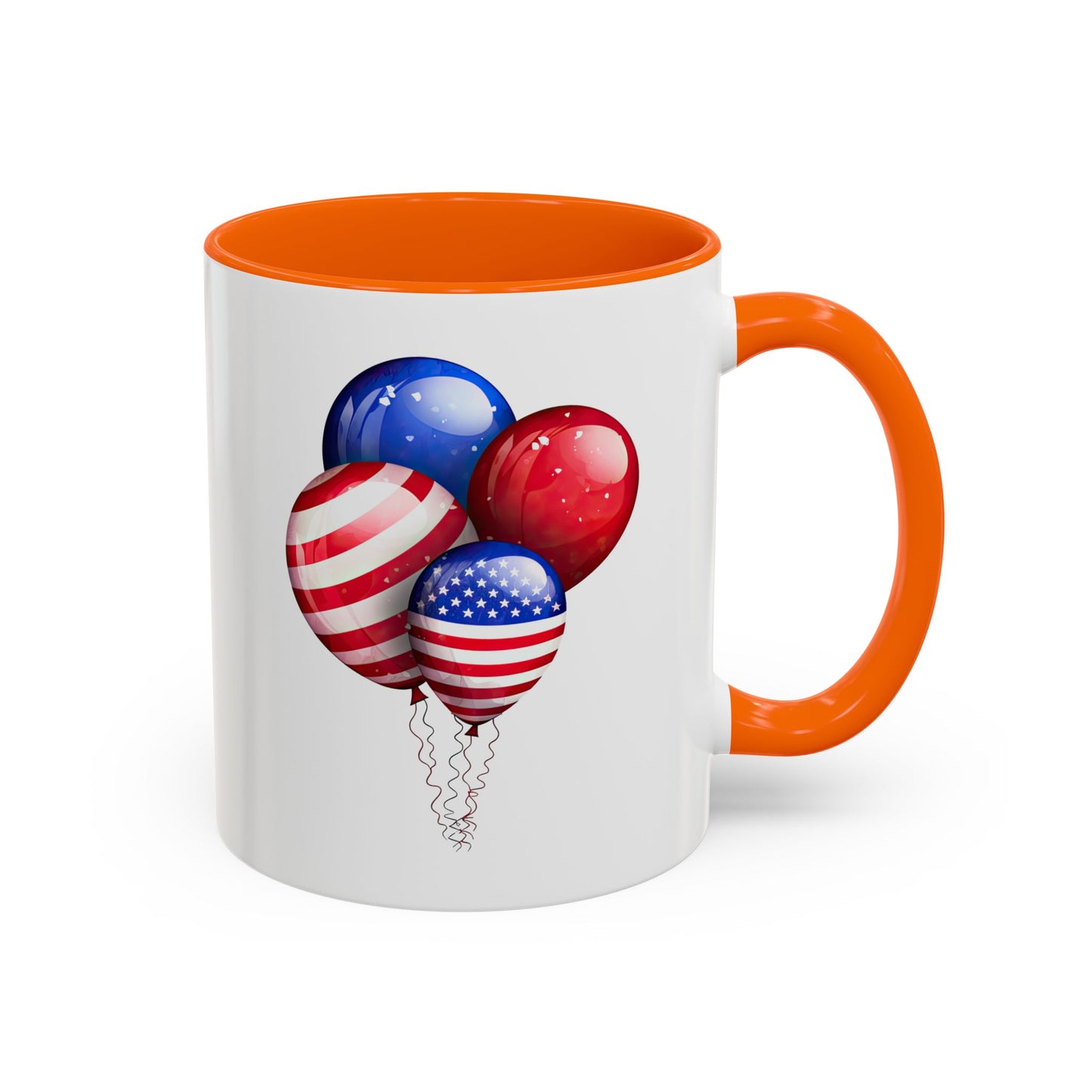 4th of July Mug - American Balloons
