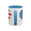 4th of July Mug - God Bless America Flag Heart