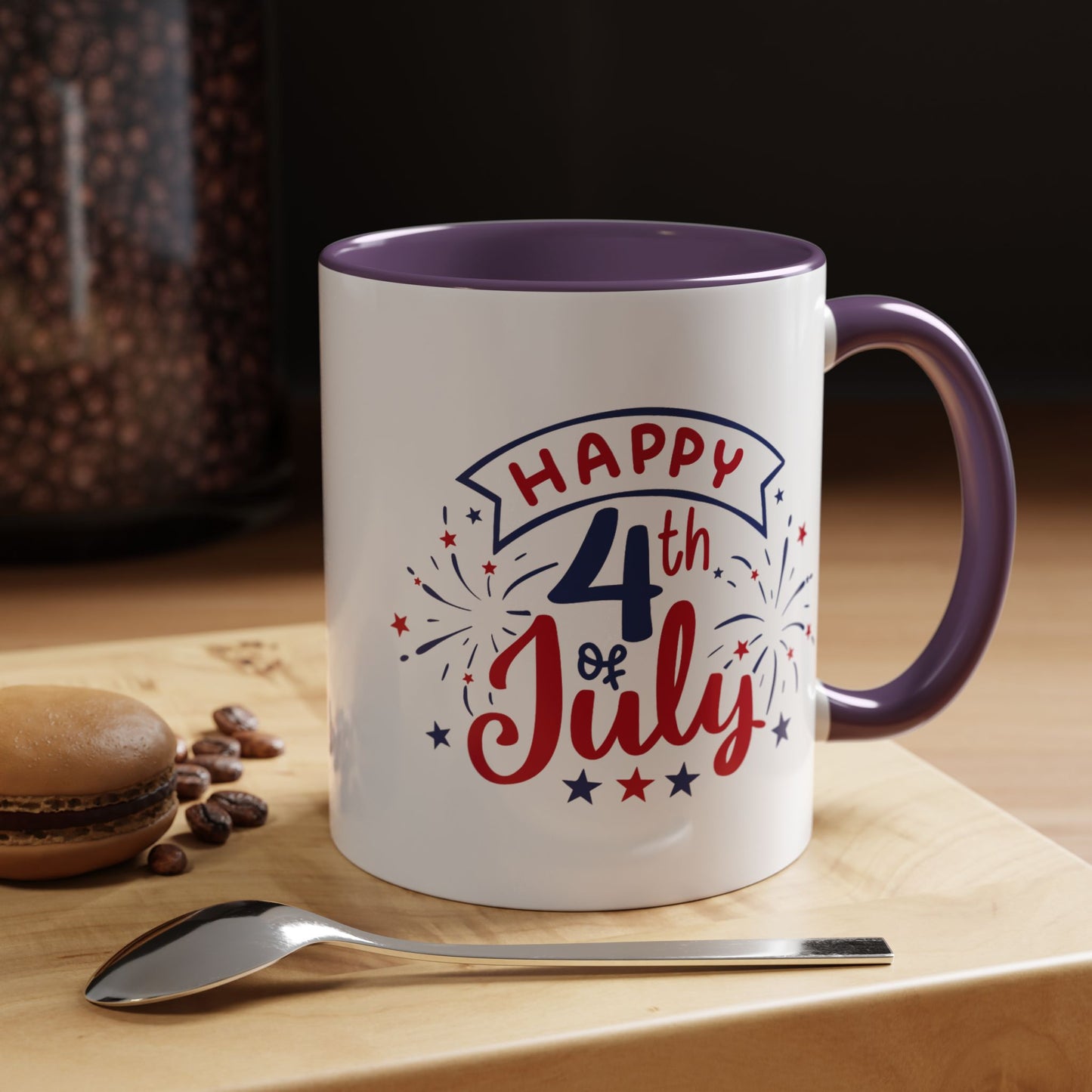 4th of July Mug - Happy 4th of July Fireworks