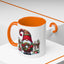 Christmas Mug - Gnome with Christmas Wreath