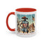 4th of July Mug - Just a Girl Who Loves America