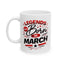 Birthday Mug - Legends March