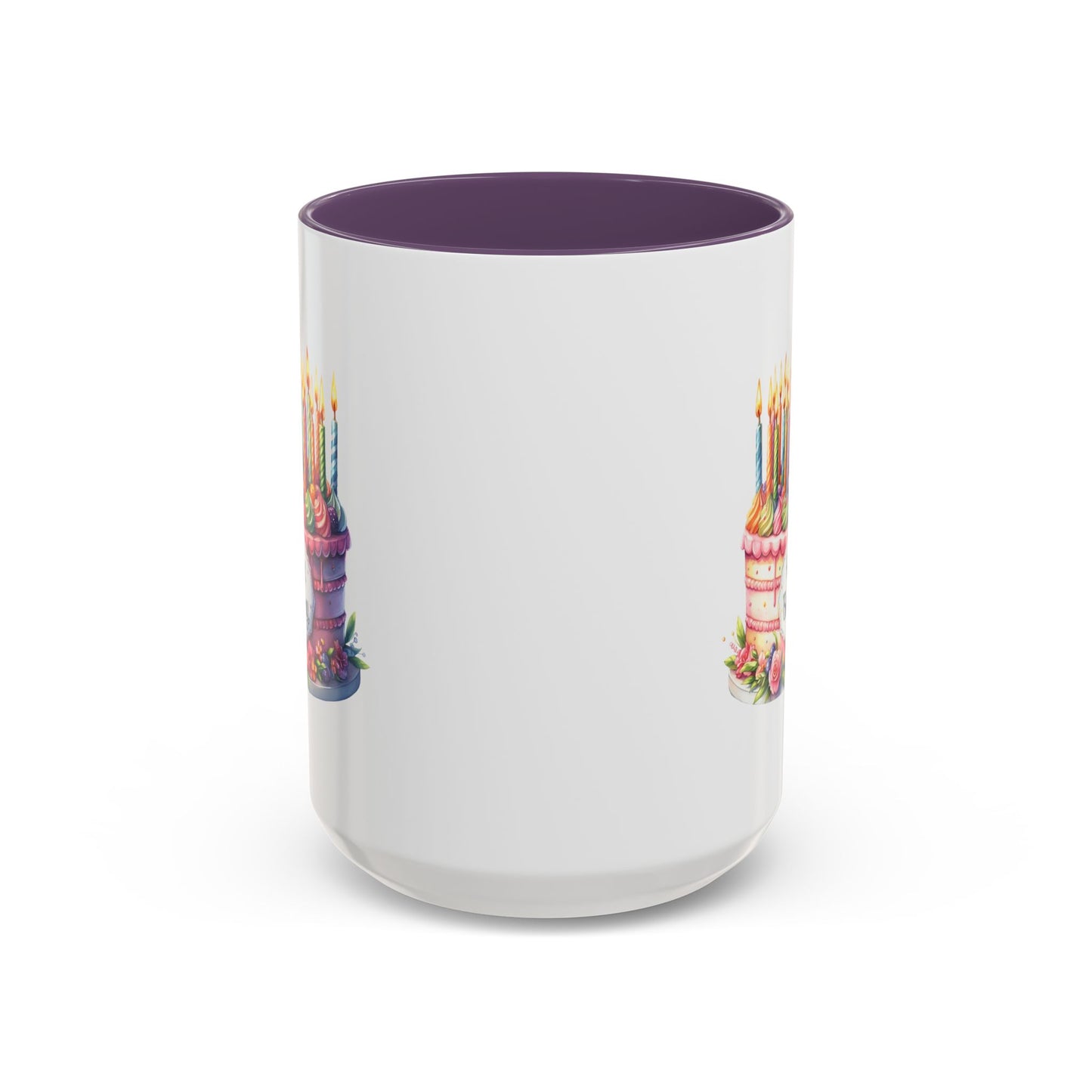 Birthday Mug - Happy Birthday Large Cake With...