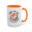 Humor Mug - Sorry I'm Late My Cat Was Sitting on Me
