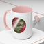 Christmas Mug - Merry Christmas White and Red Text Decoration