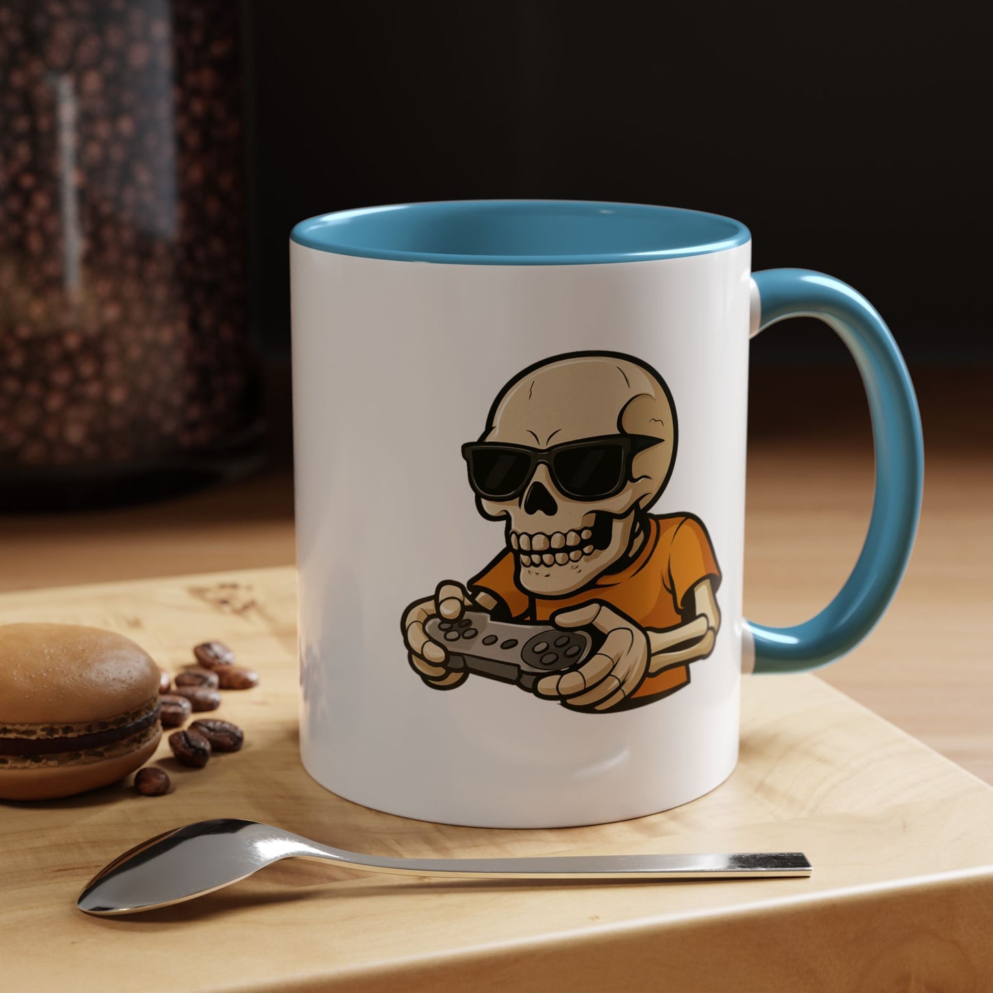 Halloween Mug - Gaming Skeleton