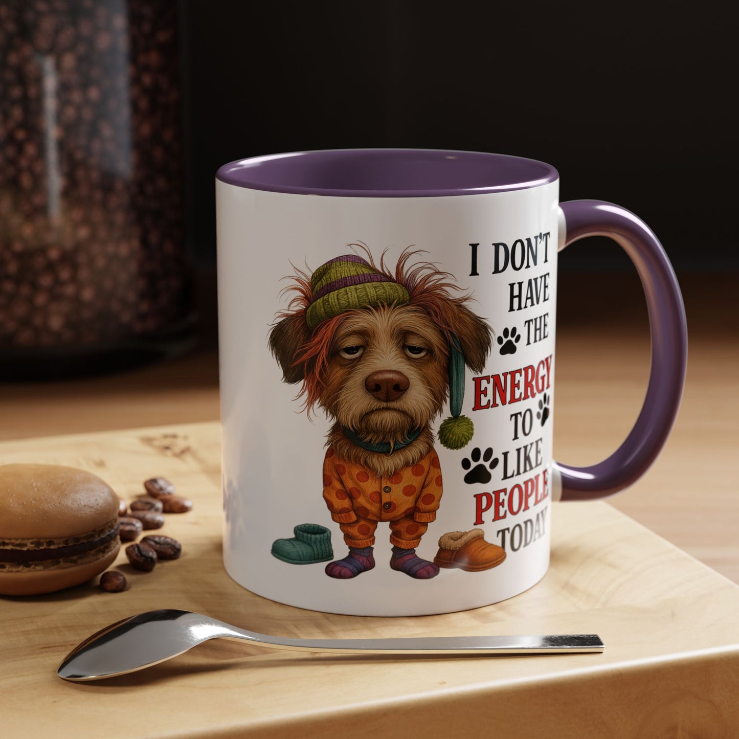 Animal Mug - I Don't Have The Energy