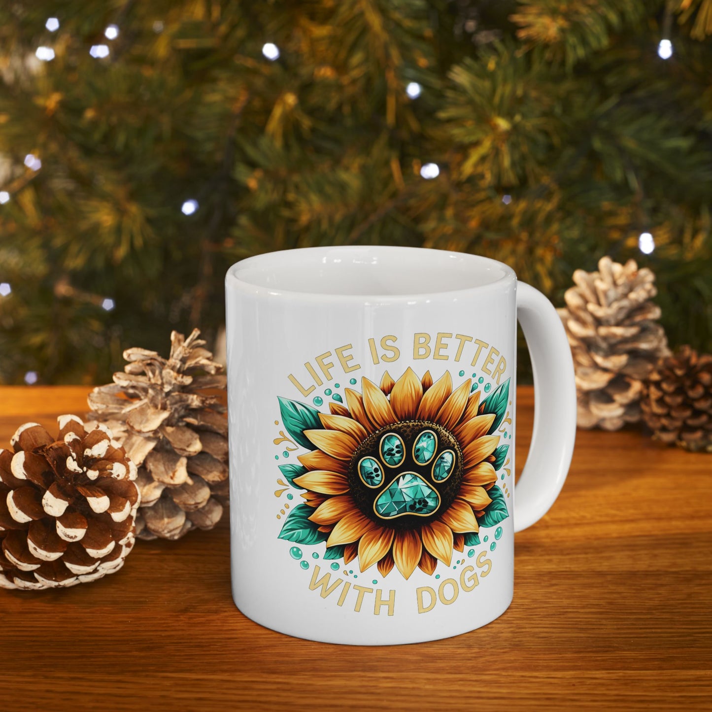 Animal Mug - Life Is Better With Dogs