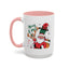 Christmas Mug - Merry Xmas Santa Reindeer