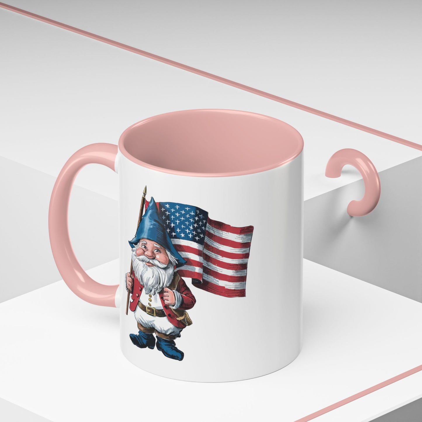 4th of July Mug - American Gnome 4