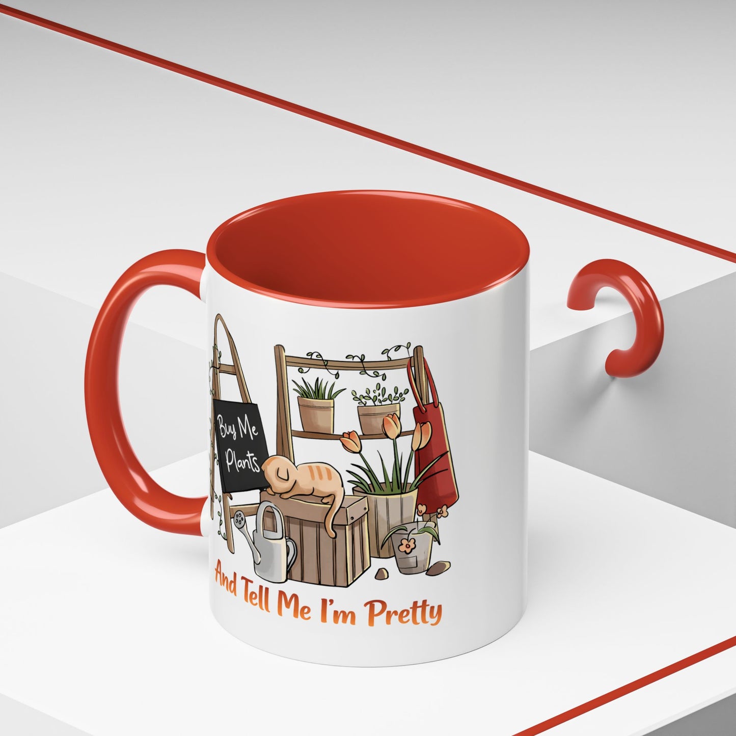 Humor Mug - Buy Me Plants