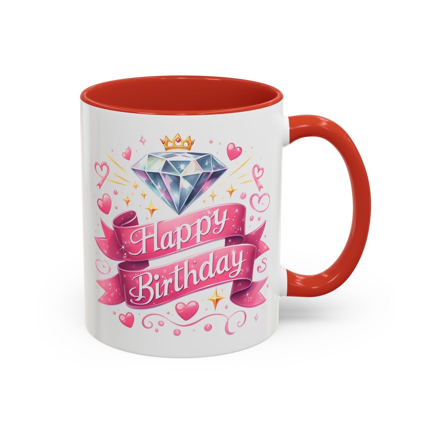 Birthday Mug - Diamond Crown