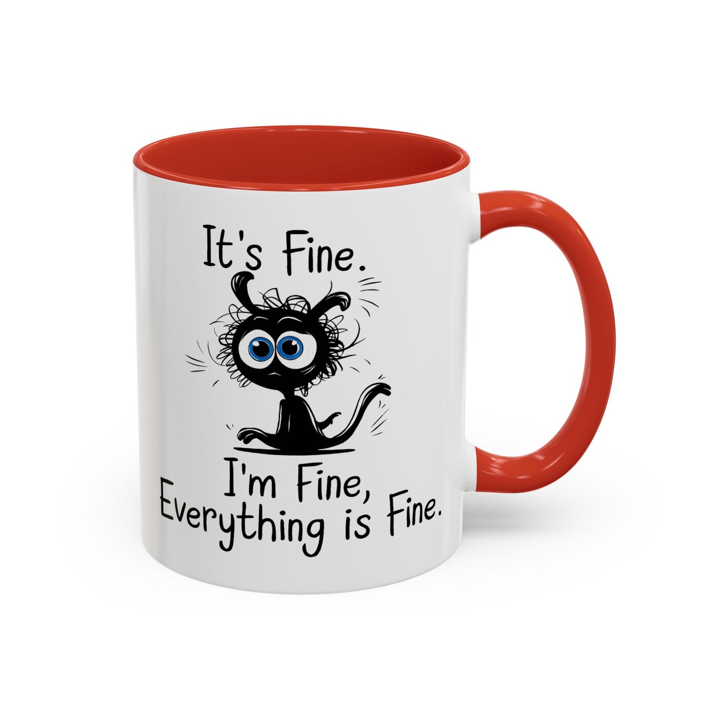 Animal Mug - It's Fine, It's Fine Everything Is Fine