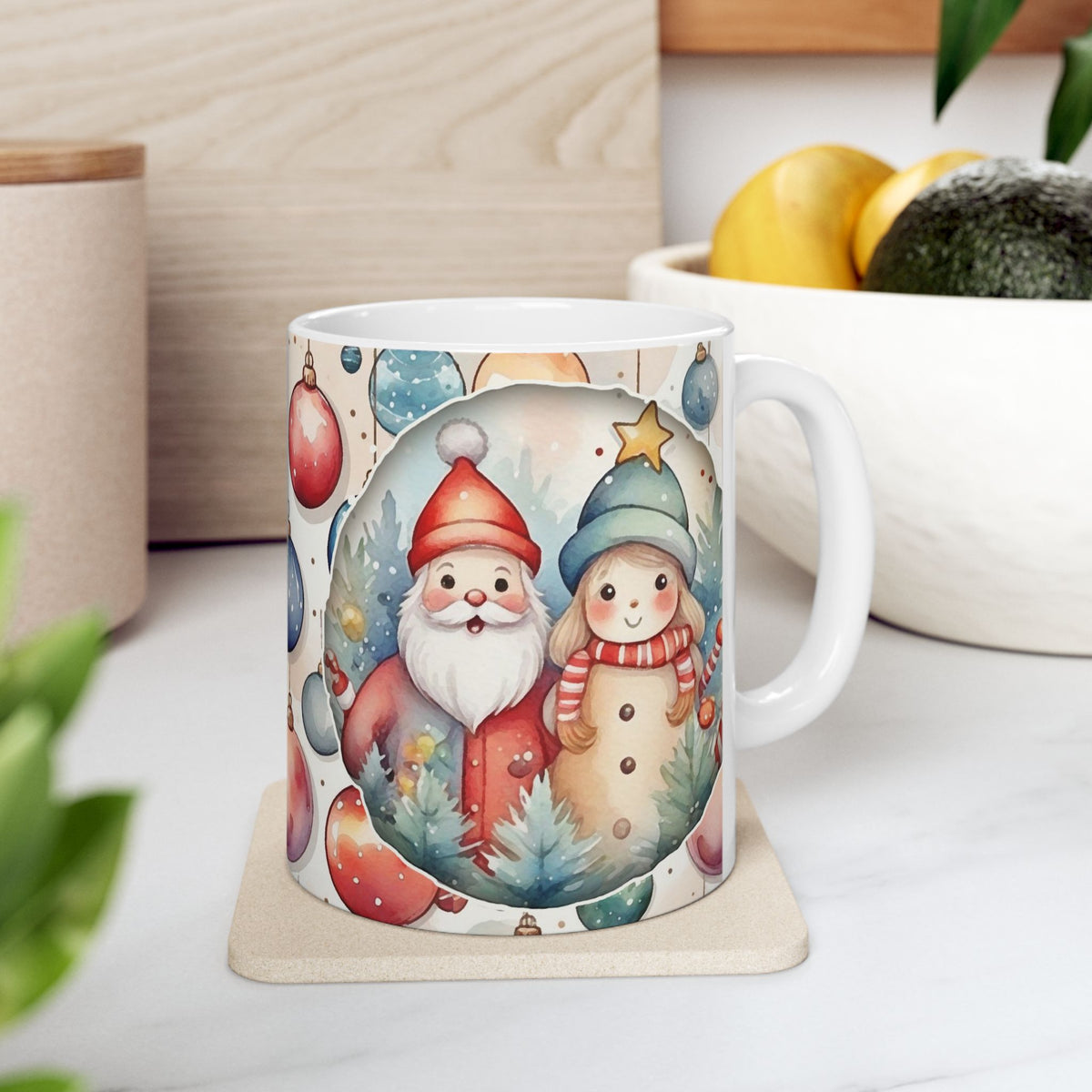 Chistmas Mug - Mr and Mrs Claus
