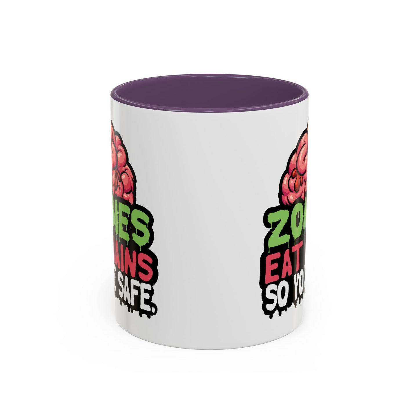 Humor Mug - Zombies Eat Brains